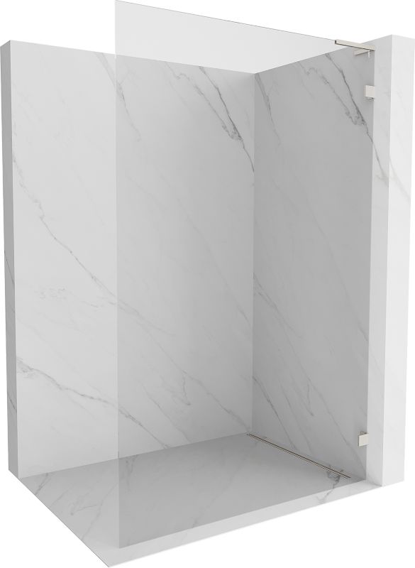 Ścianka prysznicowa Mexen Lunar L nikiel 110 x 200 cm 830L-110-000-97-00-P 1 szt.