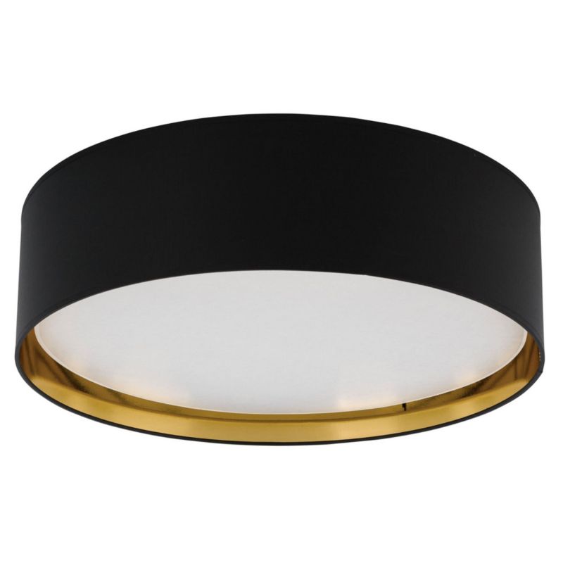 Plafon sufitowy lampa TK-Lighting Bilbao biało-czarno-złoty 4 x E27 x 15W IP20 wym: 17 x 60 x 60 cm - 1 szt.