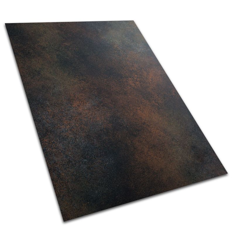 Winylowy Dywan Tarasowy Tulup 80x120 cm Na Taras I Balkon Pordzewiała blacha 1 szt.