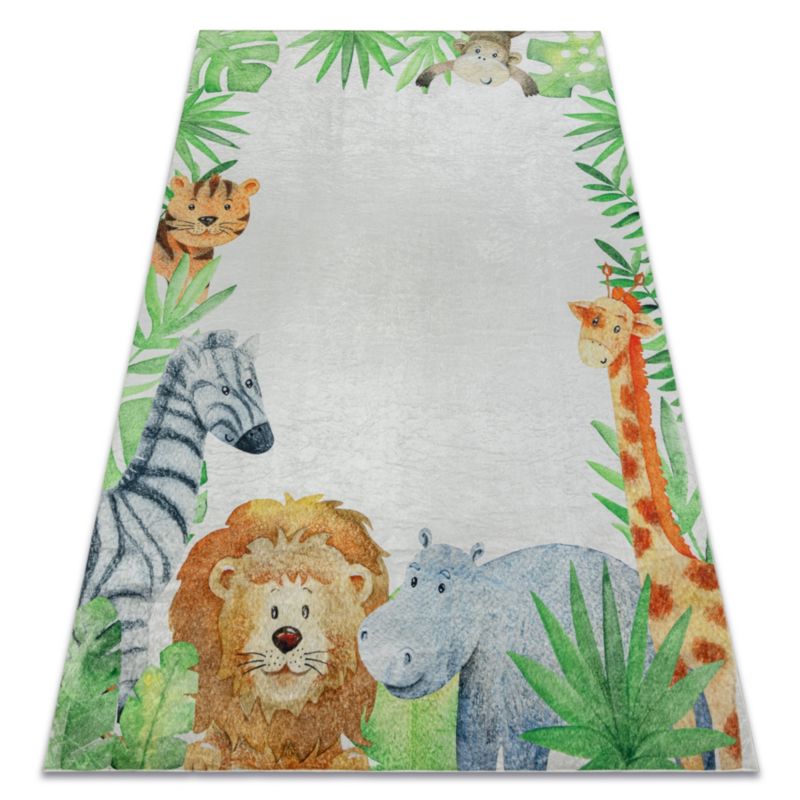 Dywan dla dzieci Bambino RugsX 80x150 cm biały DE039 1 szt.