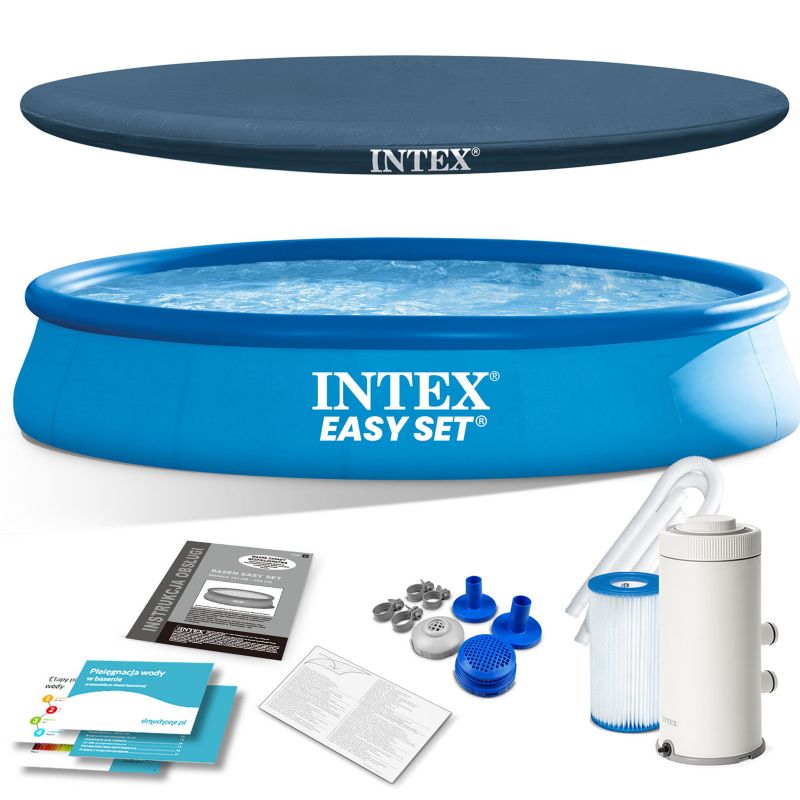 Basen ogrodowy Intex z pompą 457x84 28158-4W1 1szt.