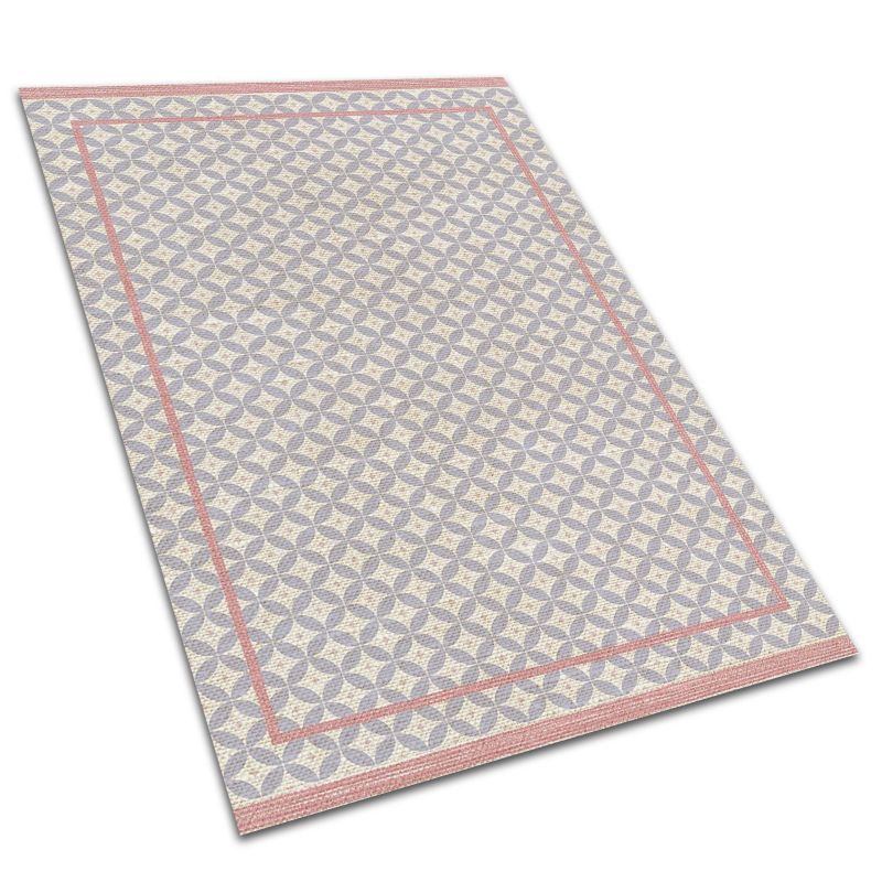 Dywan Na Zewnątrz Tulup 100x150 cm Balkon Ogród Patio Koła i ramy 1 szt.