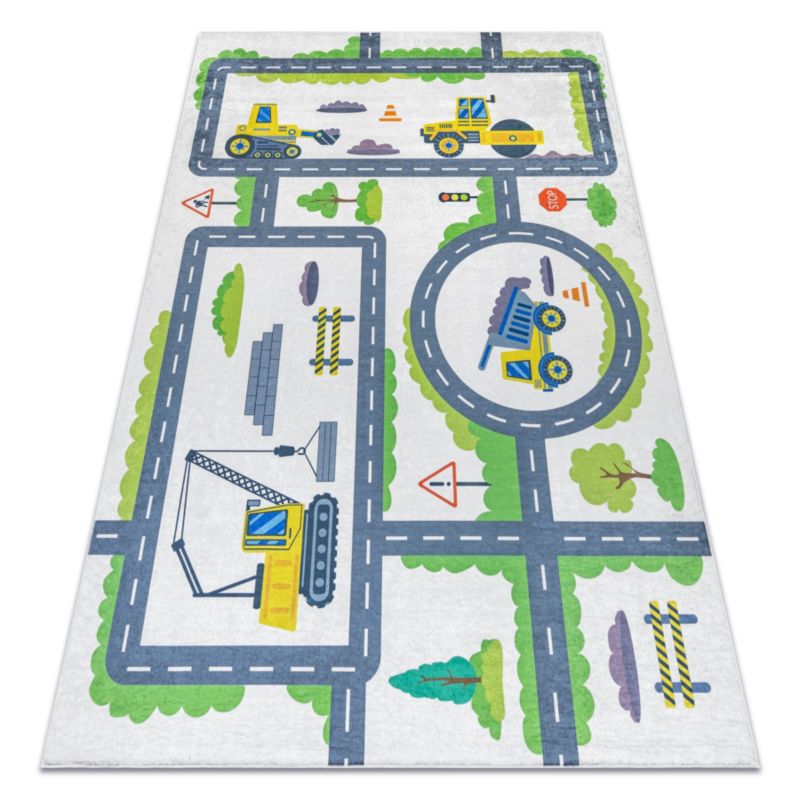 Dywan dla dzieci Bambino RugsX 200x290 cm biały DE137 1 szt.
