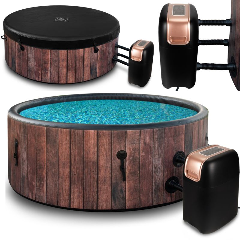 Spa ogrodowe dmuchane basen Coil z hydromasażem ogrodowy na 6 osób 1szt