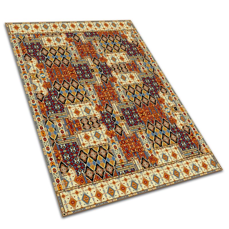 Winylowy Dywan Tarasowy Tulup 100x150 cm Na Taras I Balkon Geometryczny patchwork 1 szt.