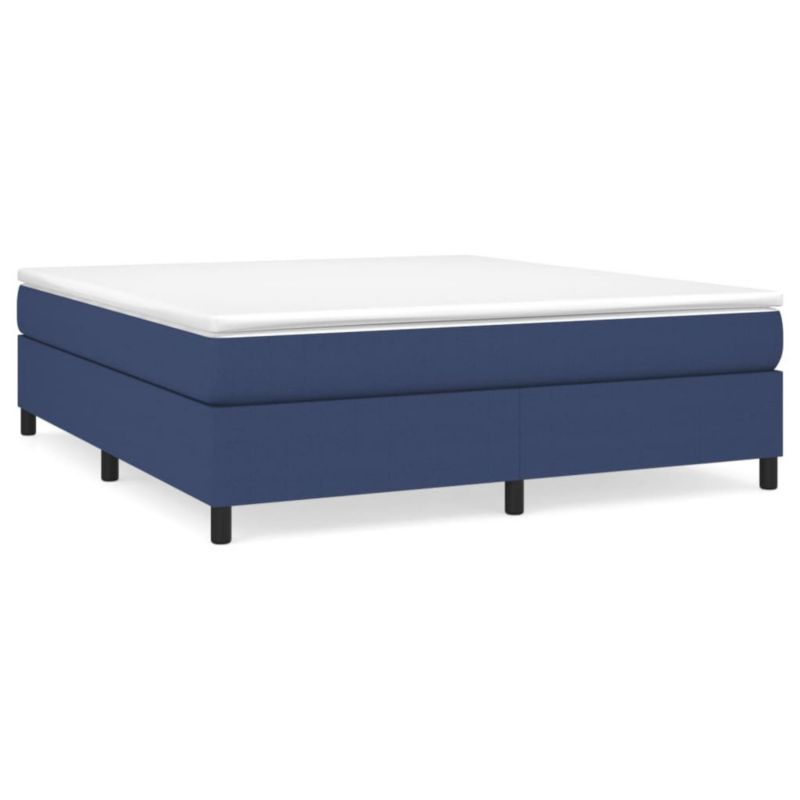 Łóżko kontynentalne WaszeMeble 180x200 cm niebieskie WM-3144445 1 szt.