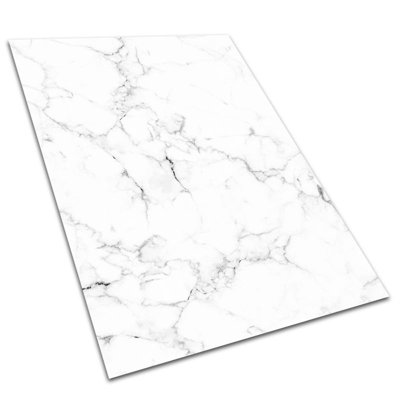 Winylowy Dywan Tarasowy Tulup 80x120 cm Na Taras I Balkon Marmur czerń i biel 1 szt.