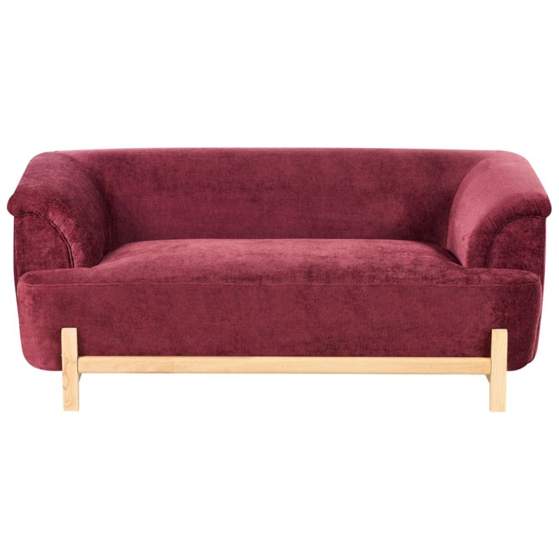Sofa dla 2 osób Alnor Szenil Burgundowy 1 szt.