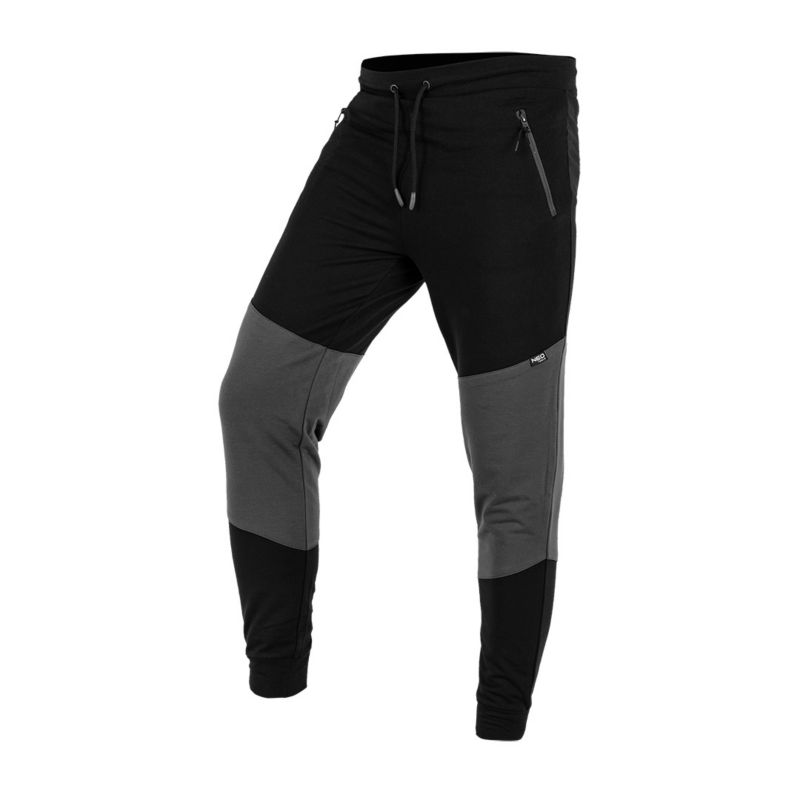 Spodnie dresowe NEO TOOLS rozmiar S COMFORT, czarno-szare 1 szt.