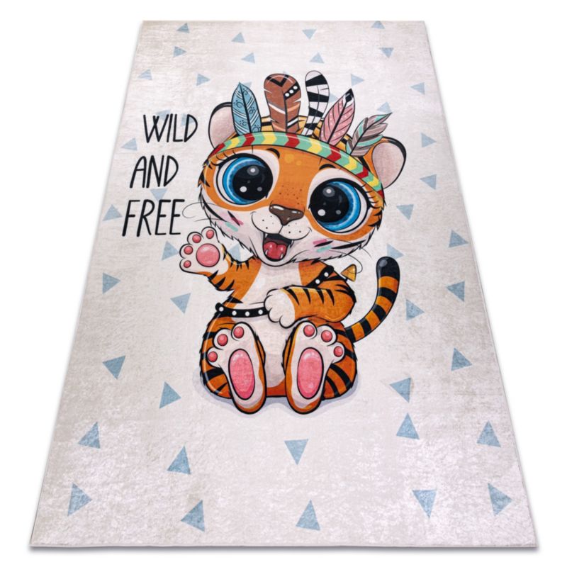 Dywan dla dzieci Bambino RugsX 140x190 cm biały I150 1 szt.