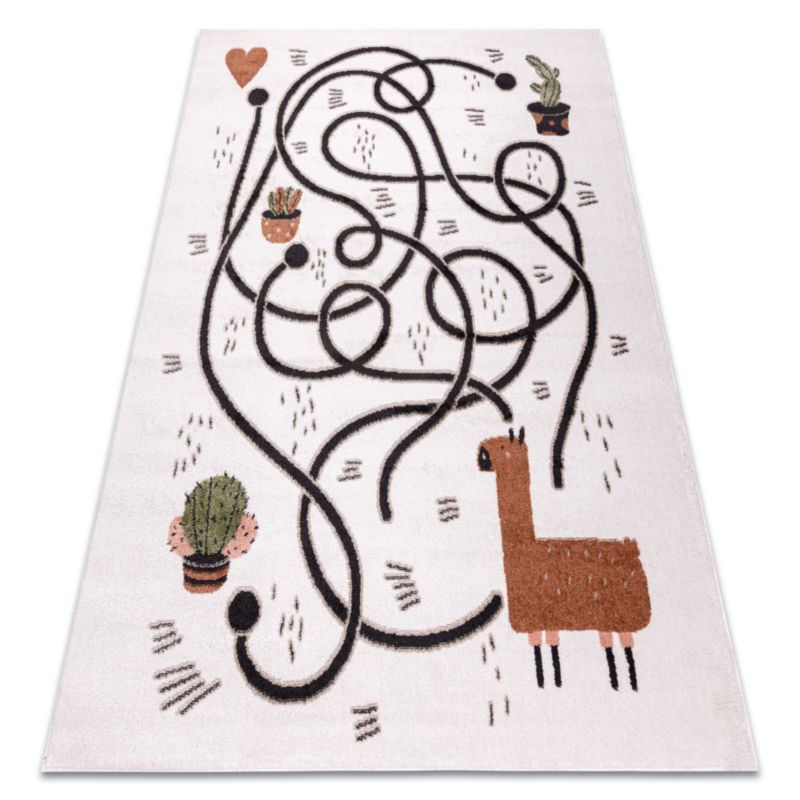 Dywan dla dzieci Fun RugsX 80x150 cm krem O609 1 szt.