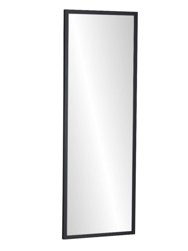 Lustro wiszące Profilmat 170x50 rama wąska czarna 1szt.