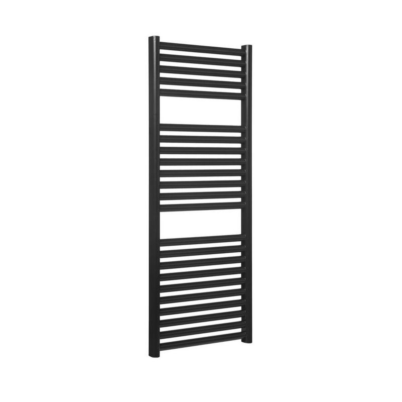 Grzejnik łazienkowy LUXRAD Ares 1152 x 450 mm czarny mat 9005 MAT 1 szt