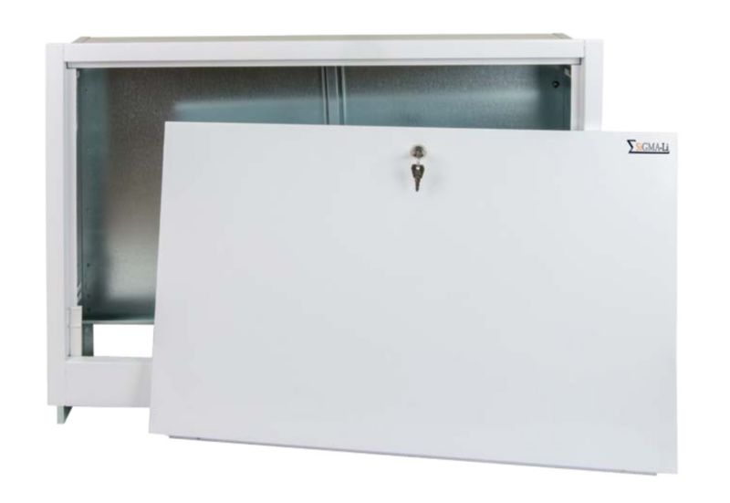 Szafka SIGMA podtynkowa SZPM-6 do 14 obwodów 1005x575x120mm (szer.x wys.x gł.) z maskownicą 1 szt.