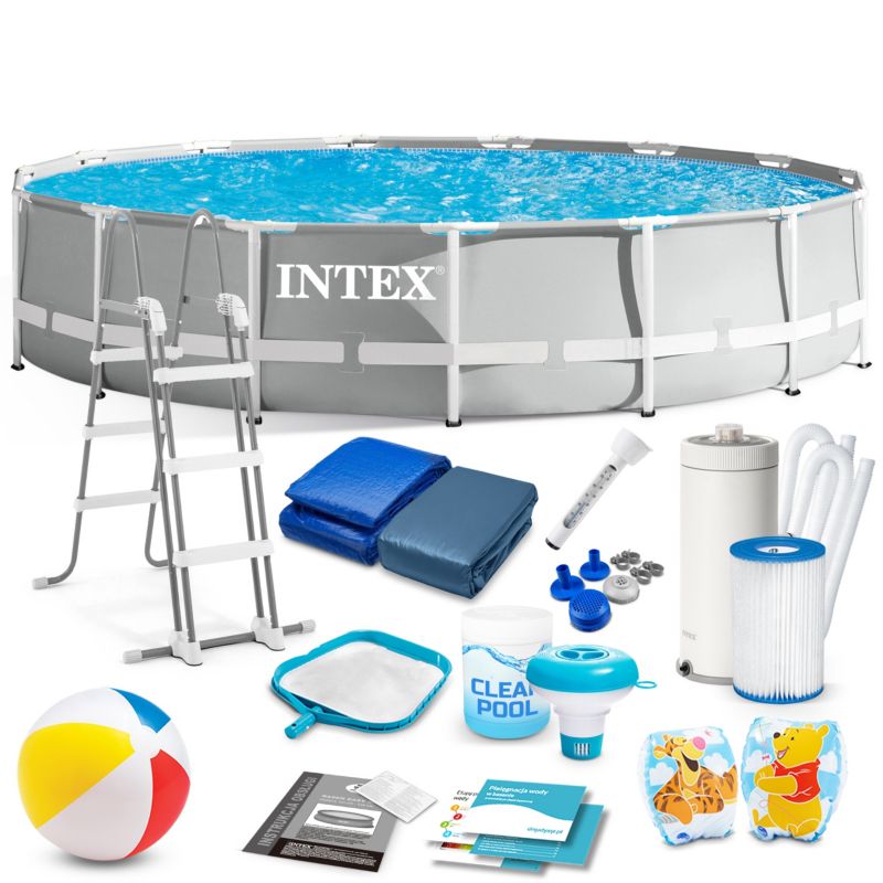 Basen ogrodowy Intex stelażowy 457x107cm 26724-18W1 1 szt.