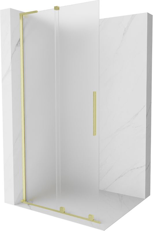 Ścianka prysznicowa Mexen Velar L złoty szron 100x200 cm 871-100-003-33-55 1 szt.