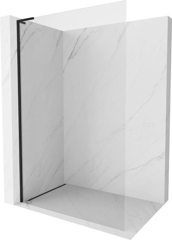 Ścianka prysznicowa walk-in Mexen Kioto-X L czarna 50x200 cm 800-050-107-70-00-X 1 szt.