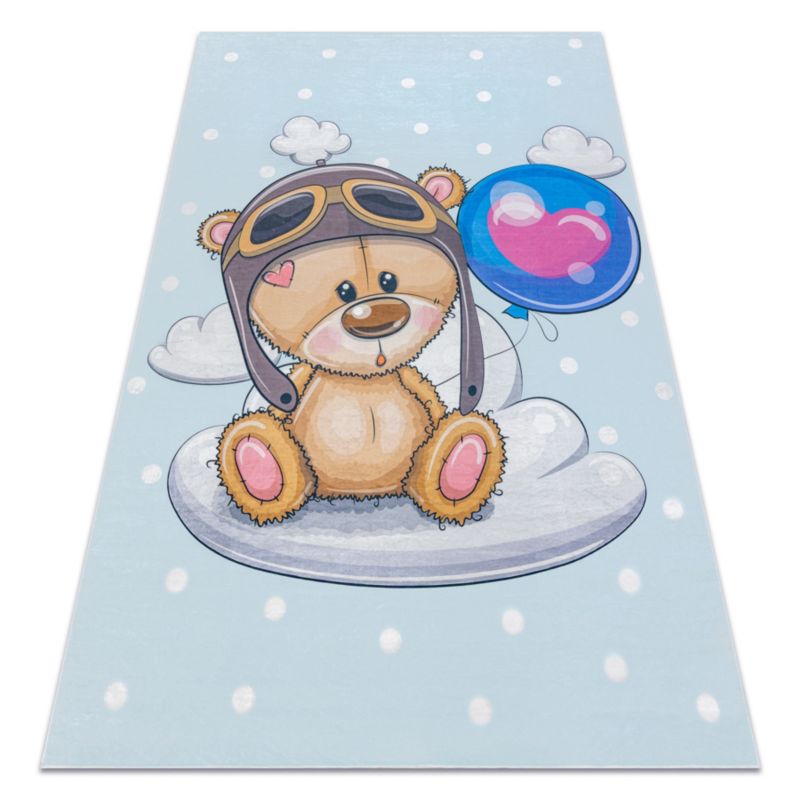 Dywan dla dzieci Bambino RugsX 80x150 cm niebieski DE027 1 szt.