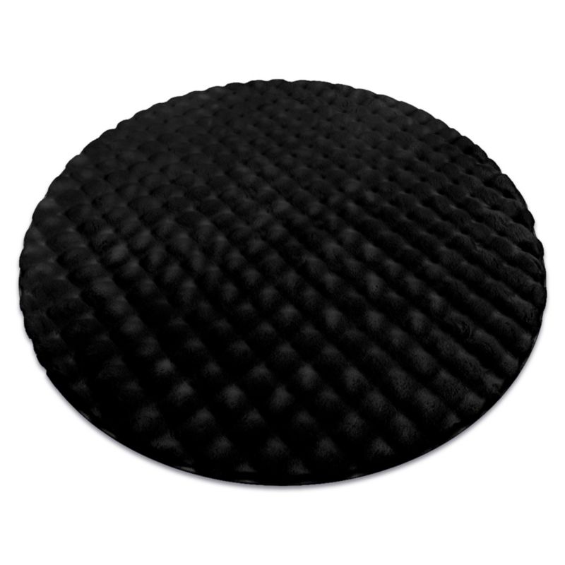 Dywan dla dzieci Bubble RugsX koło 120 cm czarny MTT073 1 szt.