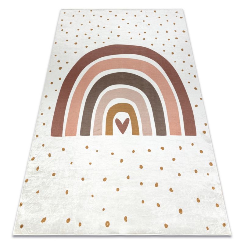 Dywan dla dzieci Bambino RugsX 80x150 cm biały DE029 1 szt.