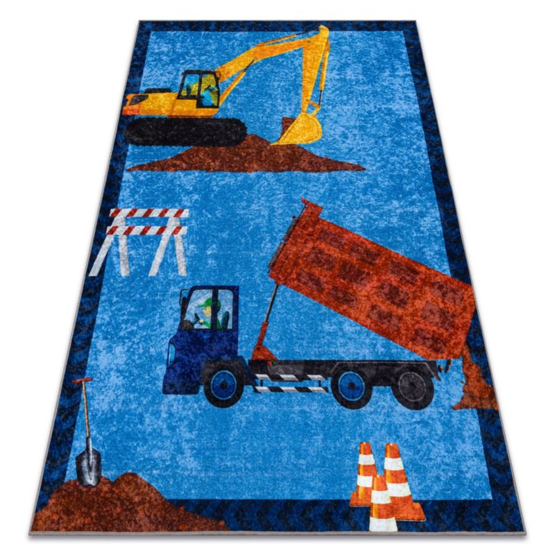 Dywan dla dzieci Junior RugsX 160x220 cm niebieski BR234 1 szt.
