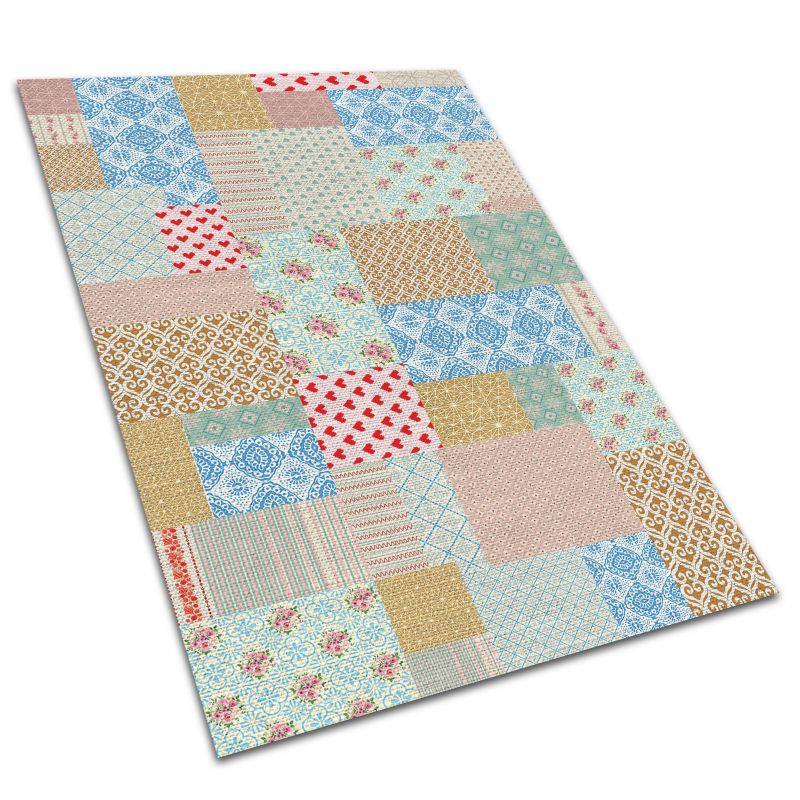 Dywan Balkonowy Tulup 60x90 cm Na Taras I Balkon Patchwork różne kawałki 1 szt.