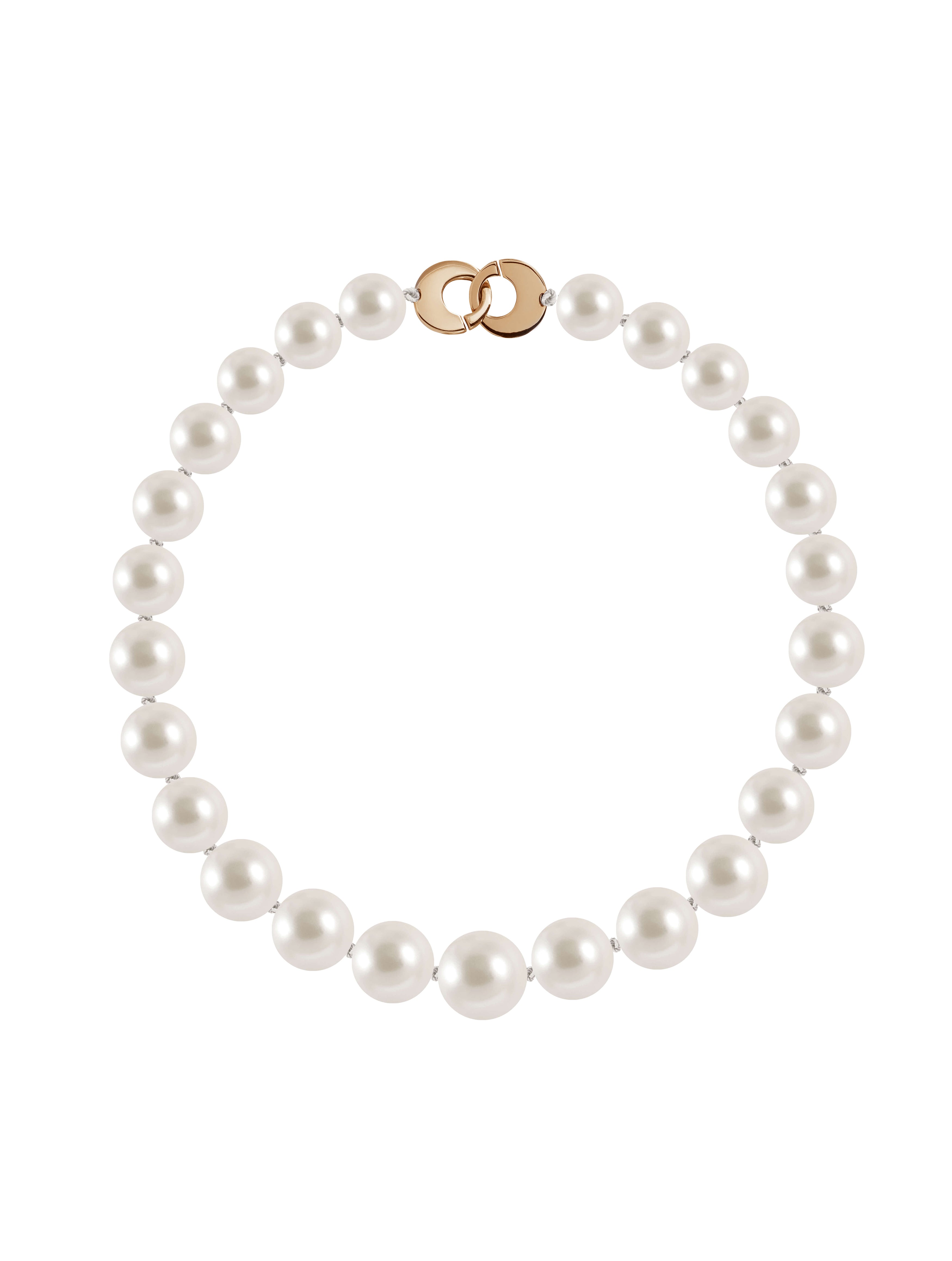Jo Necklace N°1 - naszyjnik z nieidealnych pereł słodkowodnych
