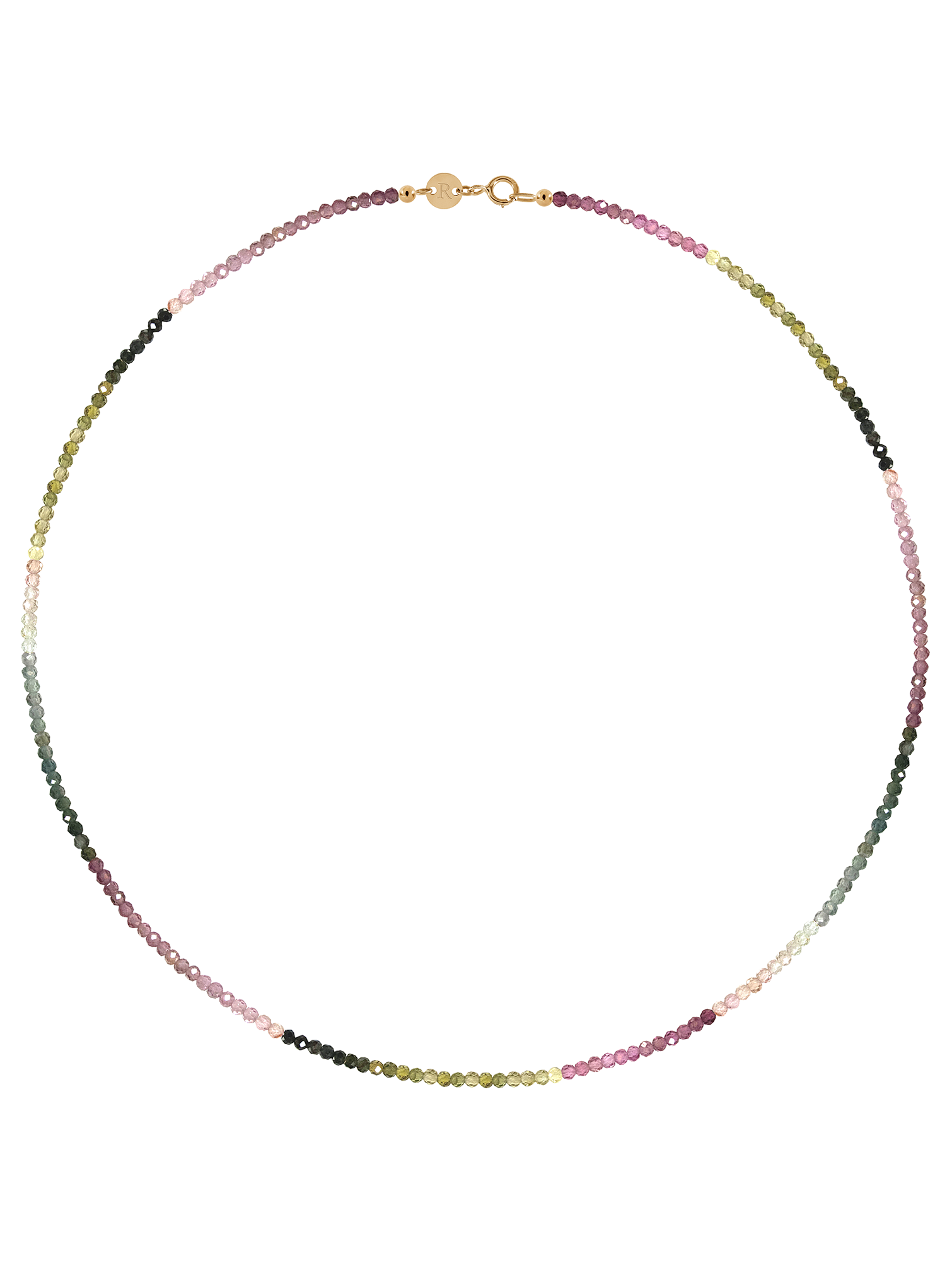 Tourmaline Necklace - naszyjnik z turmalinów, 40