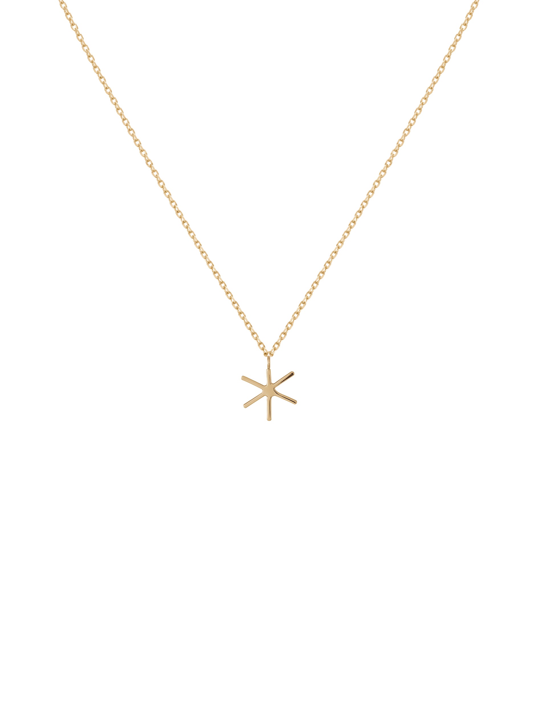 Starlet Necklace N°1 - naszyjnik z zawieszką w kształcie gwiazdki., 45