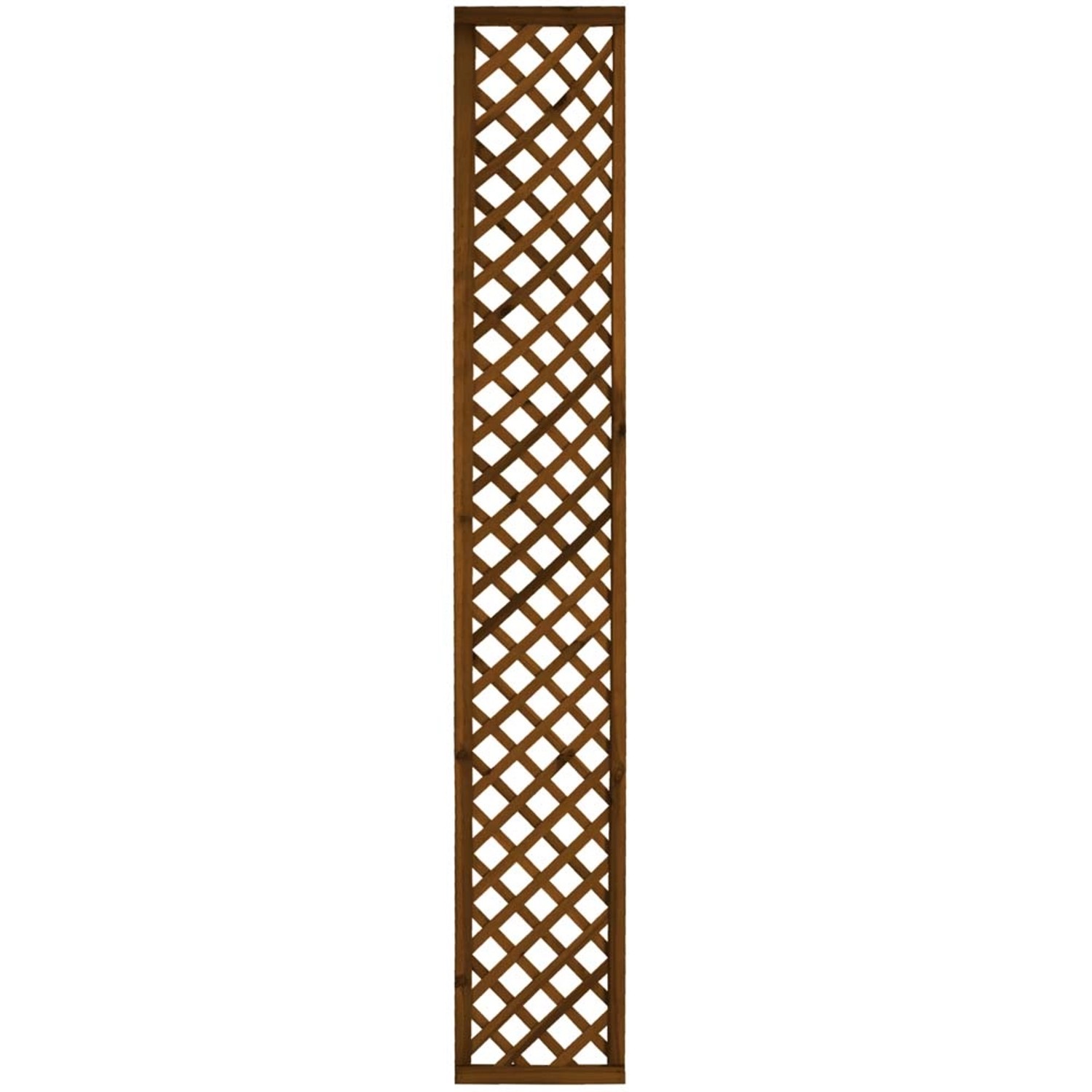 Kratka ogrodowa brązowa - 30 x 180 cm