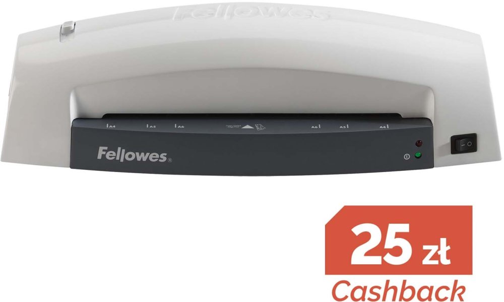Laminator Fellowes Lunar, A4, biało-szary