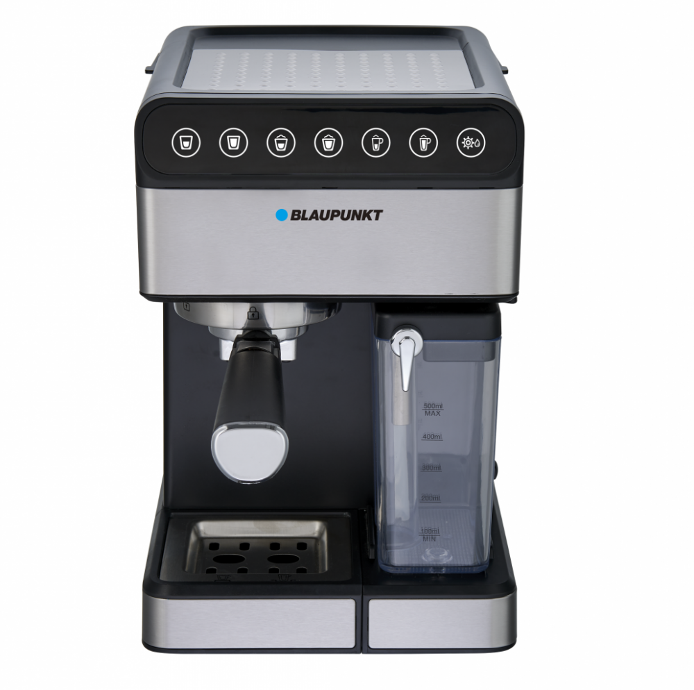 Ekspres ciśnieniowy Blaupunkt CMP601, kolbowy, srebrno-czarny