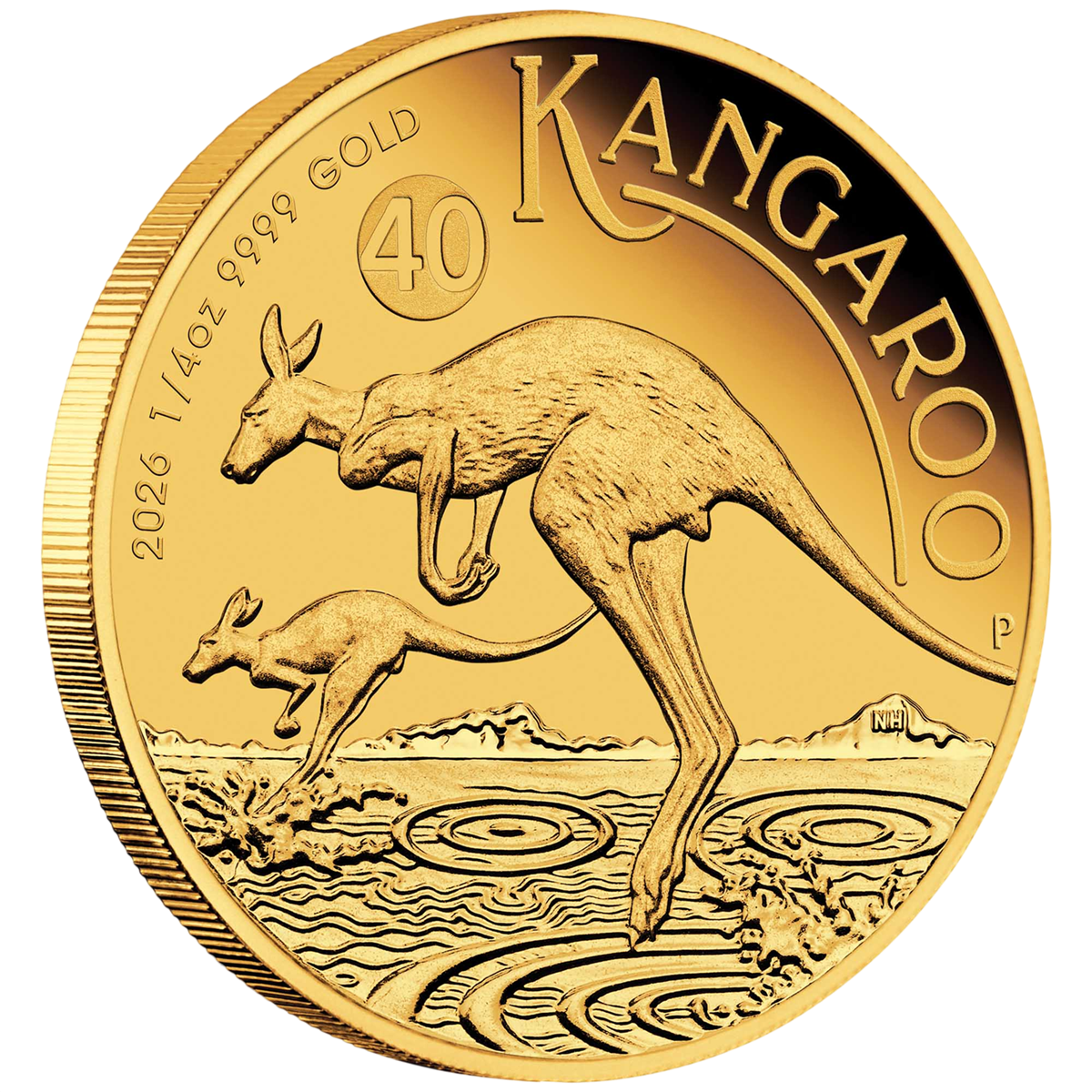 Złota moneta Australijski Kangur 1/4 uncji 2026 Proof - wysyłka 24h! - Mennica Skarbowa