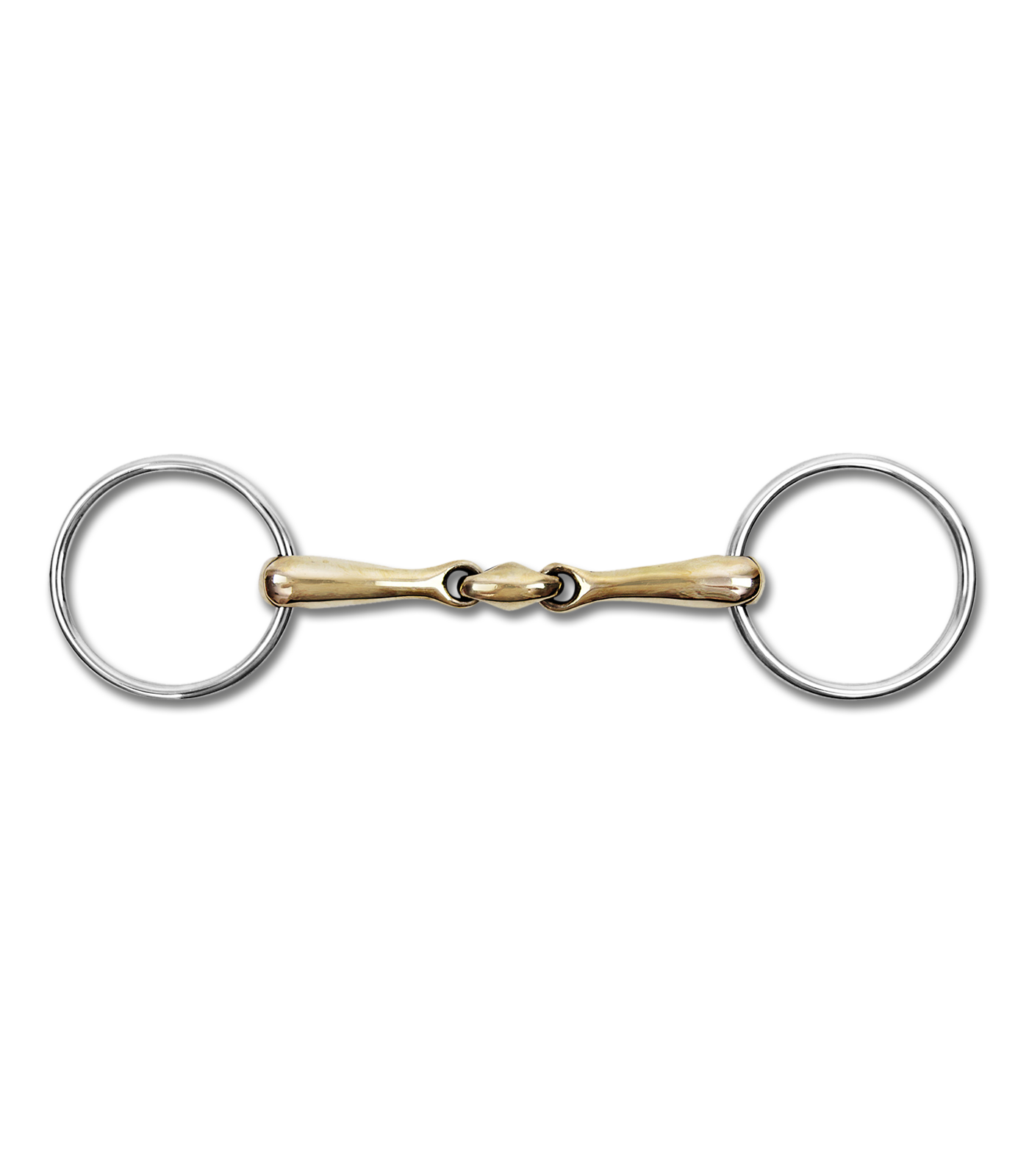 Waldhausen wędzidło Cyprium podwójnie łamane 18mm 24h