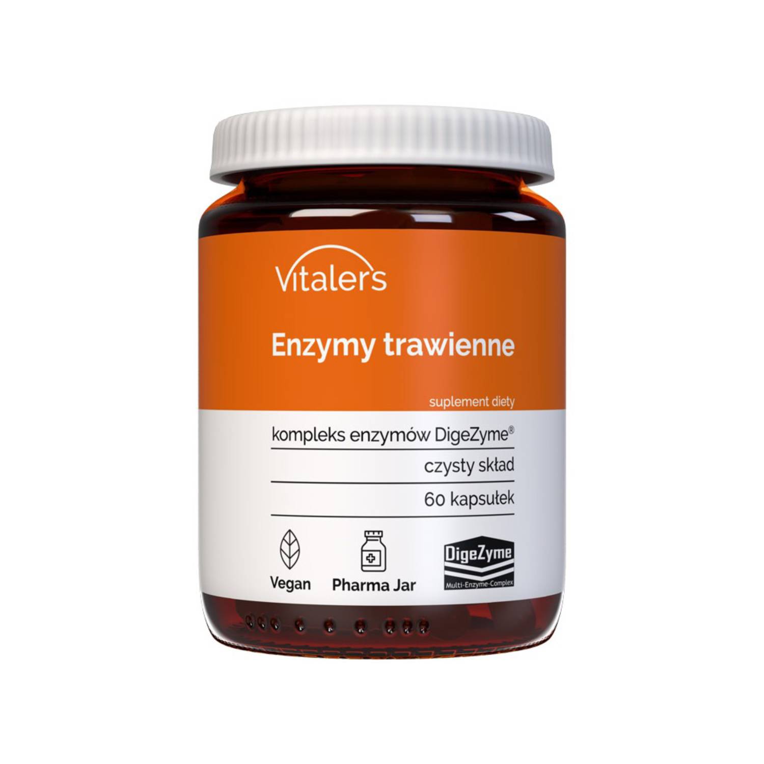 Vitaler's enzymy trawienne, 60 kapsułek