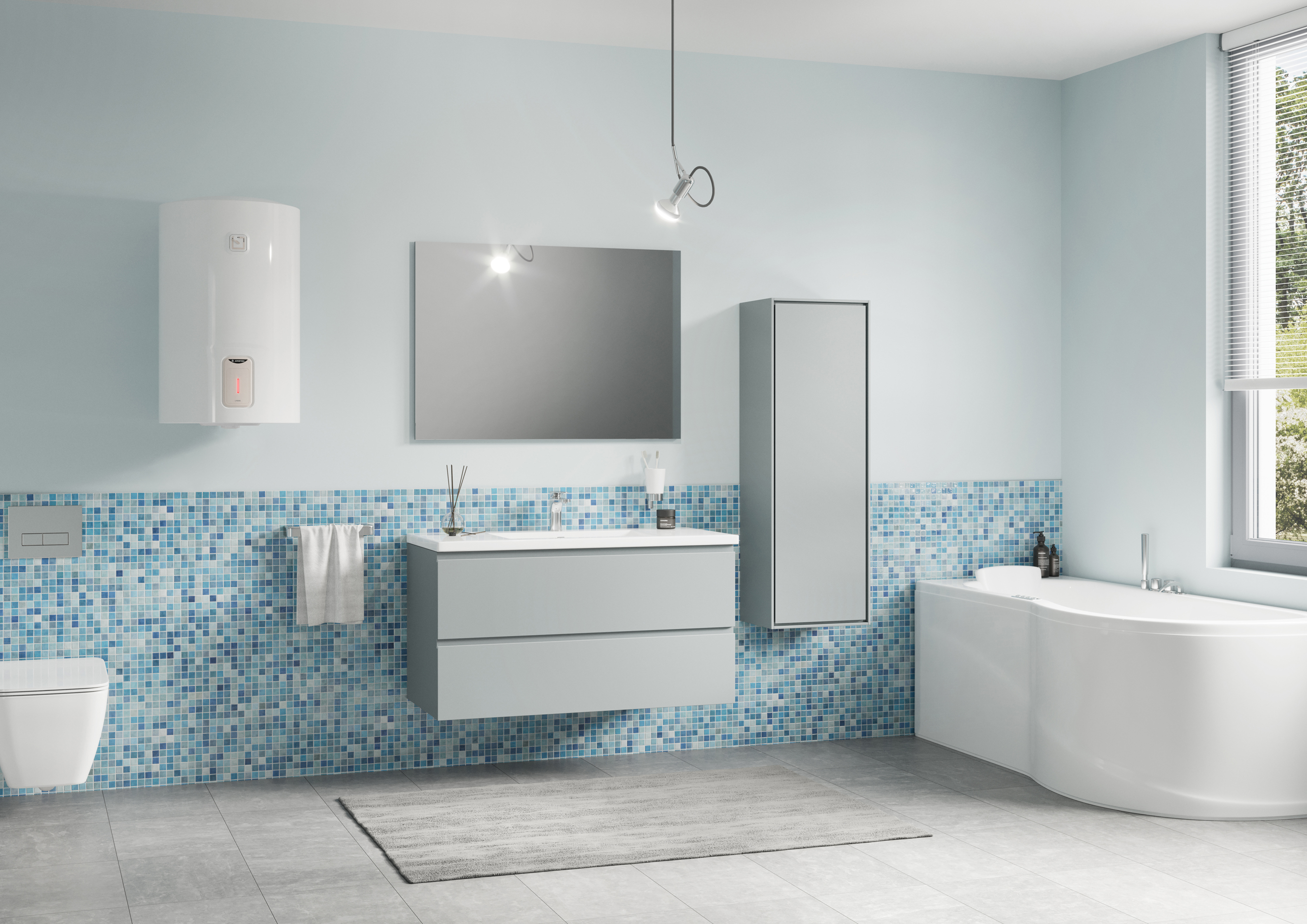 Ariston Lydos Dune pojemnościowy podgrzewacz wody 50 l 1,5 kW elektryczny 3201528