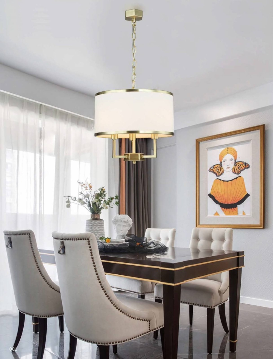 Open Design Casa Cromo S lampa wisząca 3x12W chrom/kremowa biel OR80209