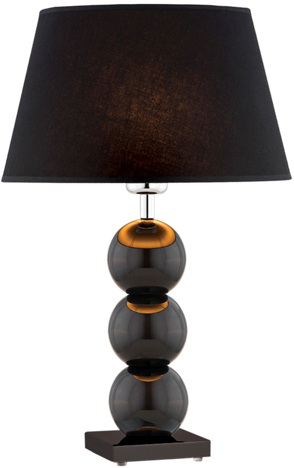 Argon Fudżi lampa stołowa 1x15W czarny 3623