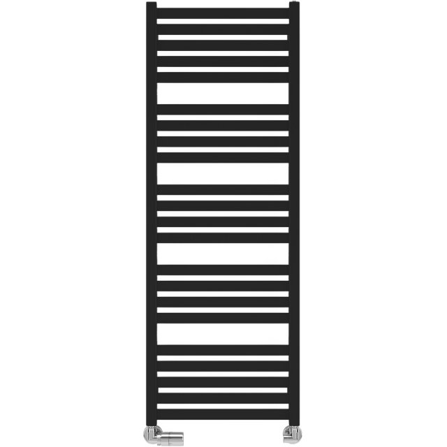 TERMA Grzejnik łazienkowy MARLIN 118,5x53 czarny mat WGMAR118053-K9M5