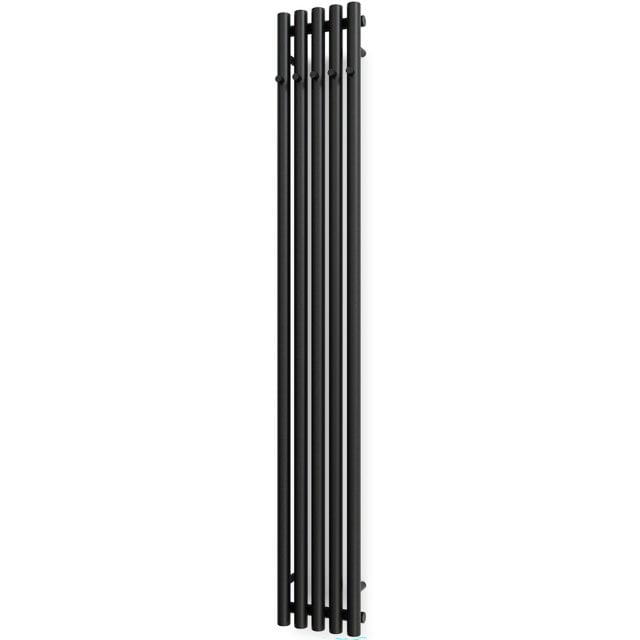 TERMA Grzejnik łazienkowy ROLO HANGER 180x26 czarny WGROW180026K9M5SX