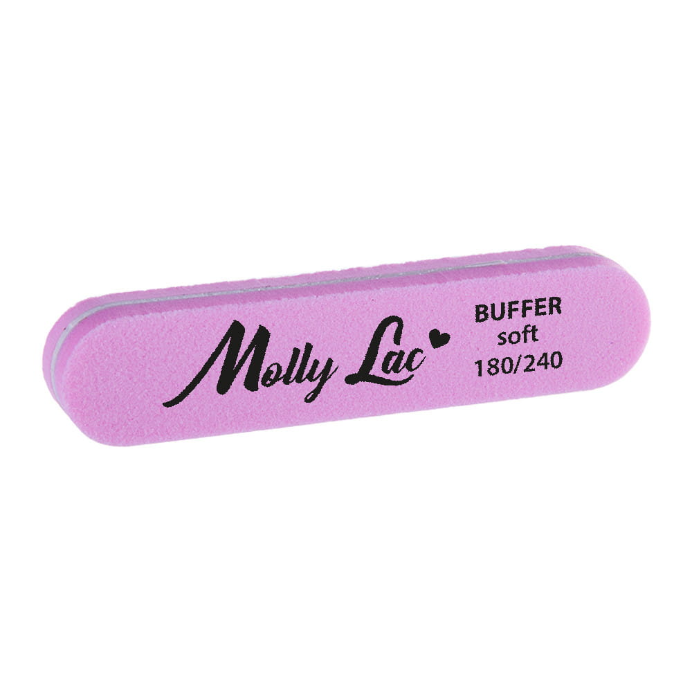 Polerka dwustronna Buffer mini prosta Soft 180/240 MollyLac