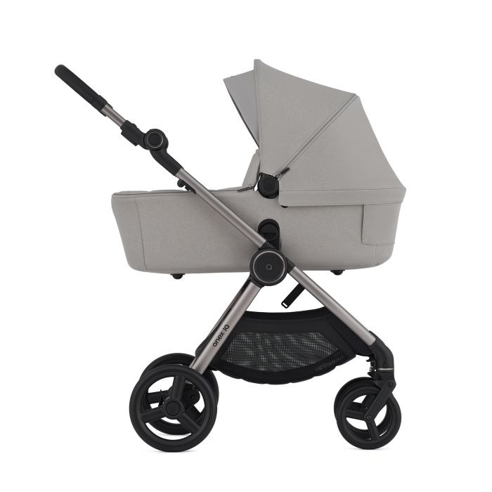 Anex IQ Premium - wielofunkcyjny wózek głęboko-spacerowy 2w1-Silve
