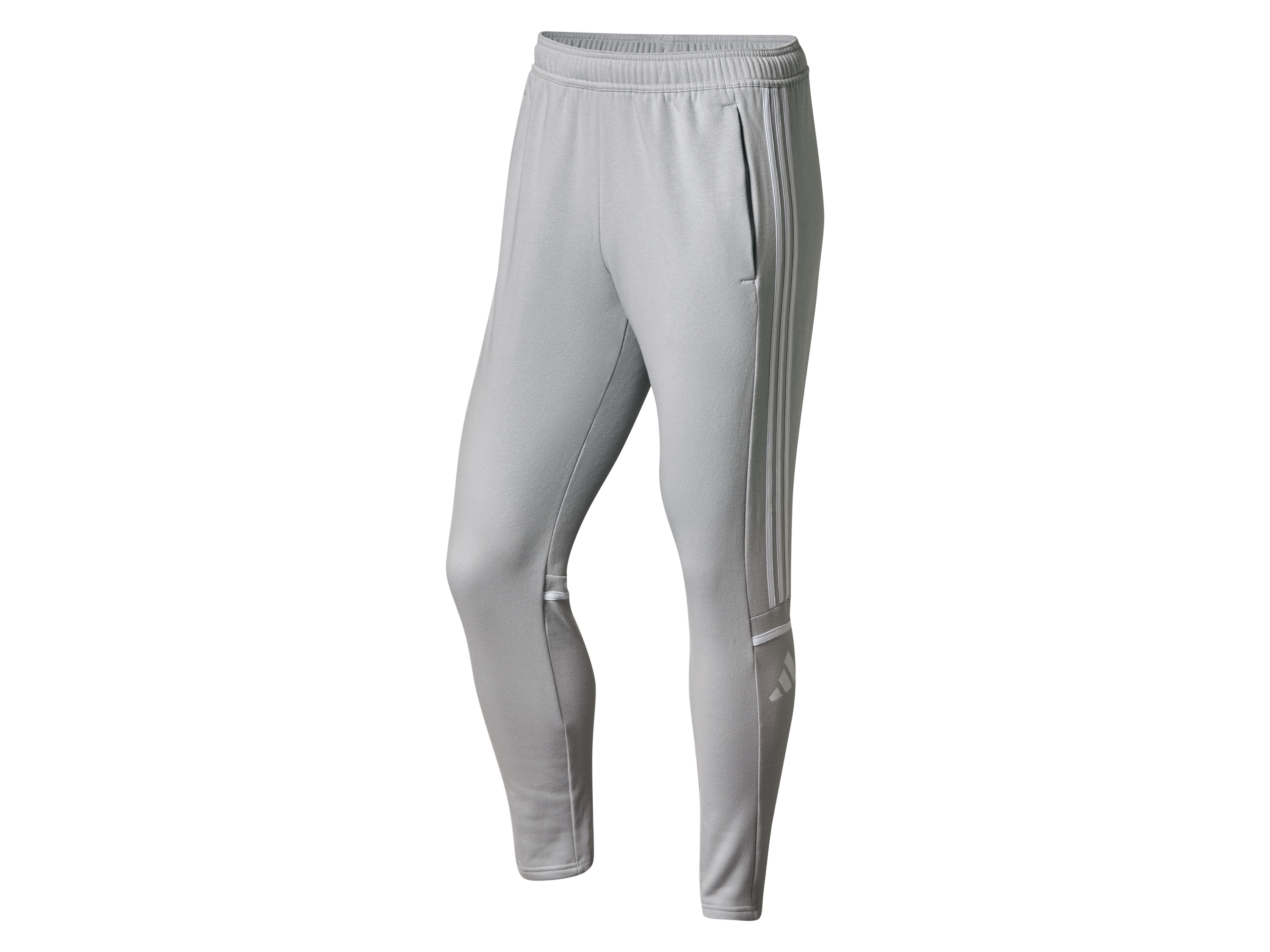 adidas Spodnie dresowe męskie Szary, L