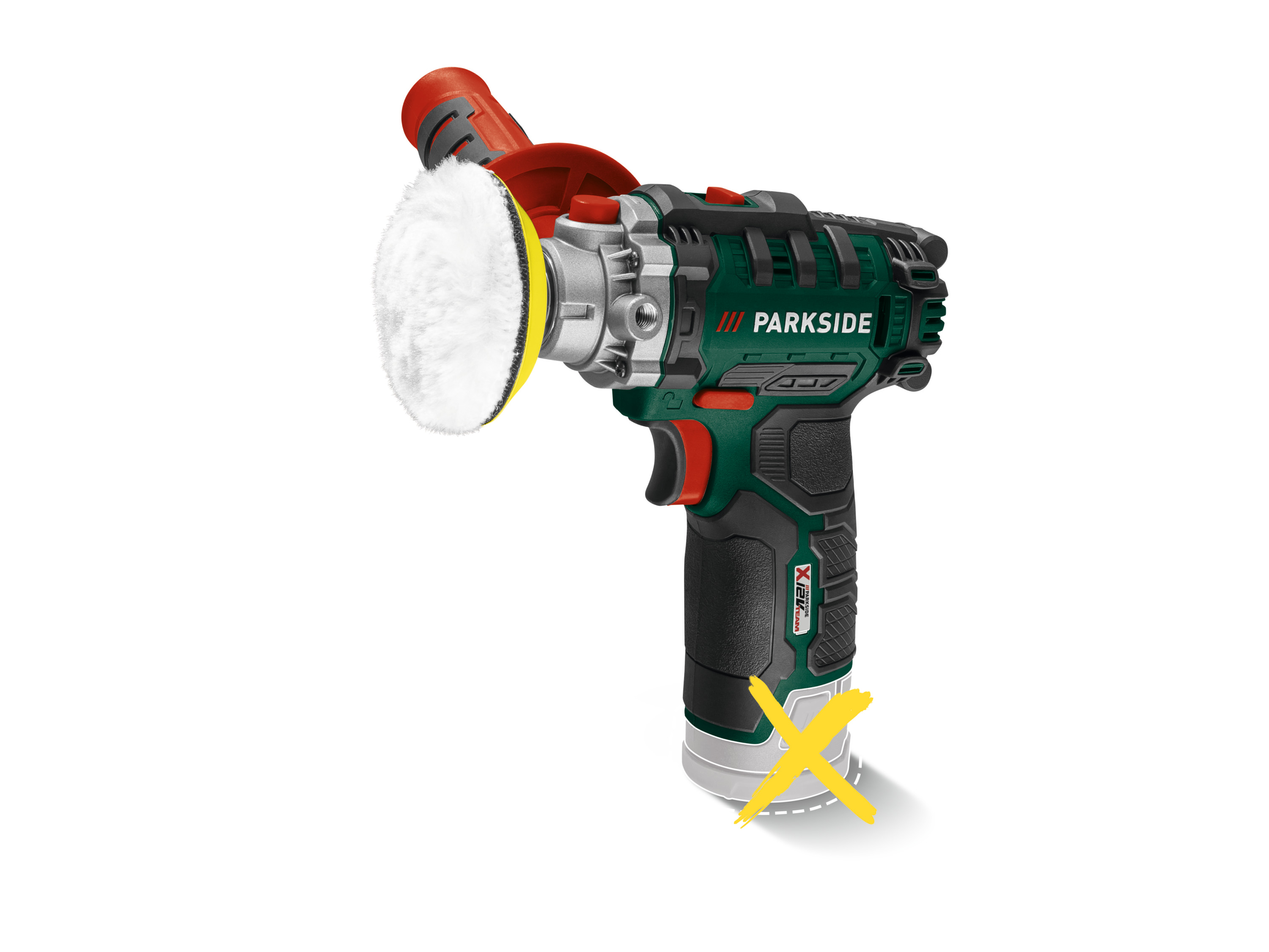 Parkside Polerka akumulatorowa Paap 12 C3 12 V bez akumulatora i ładowarki