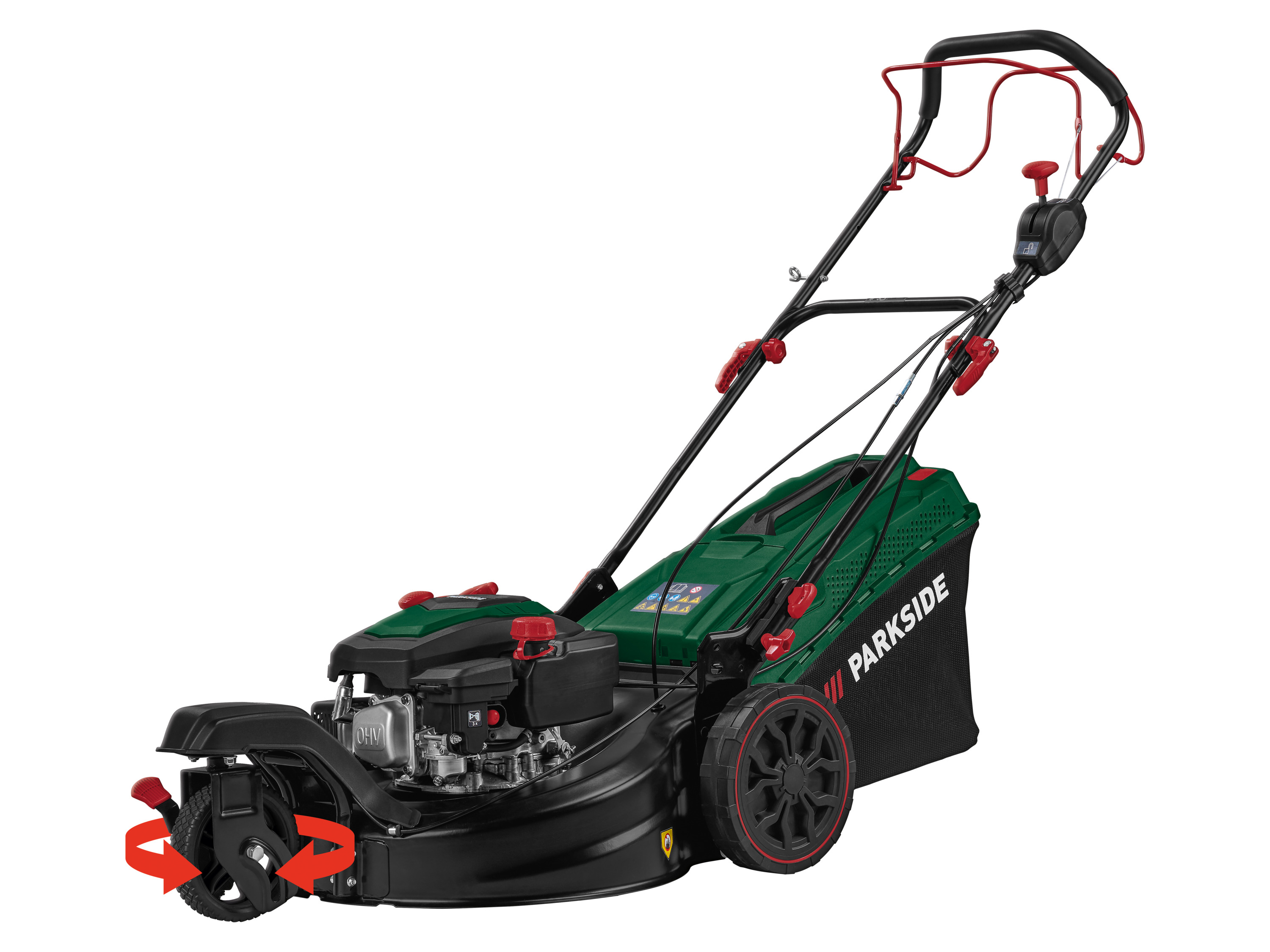 Parkside Trójkołowa kosiarka spalinowa z napędem, 3 kW, Trike Pbrmt 51 A1, 3 kW