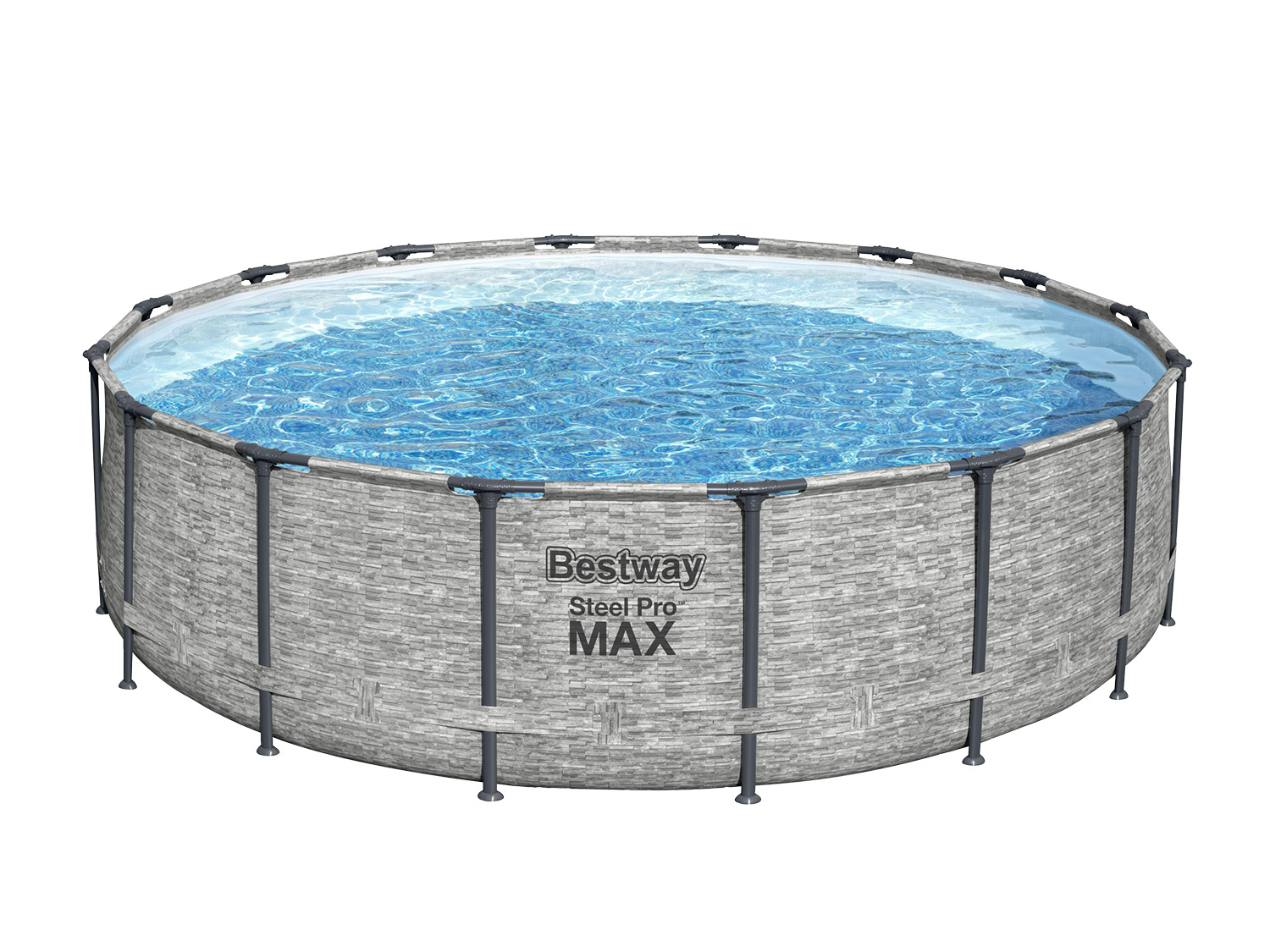 Basen stelażowy Bestway Steel Pro Max zestaw kompletny 488x122 cm