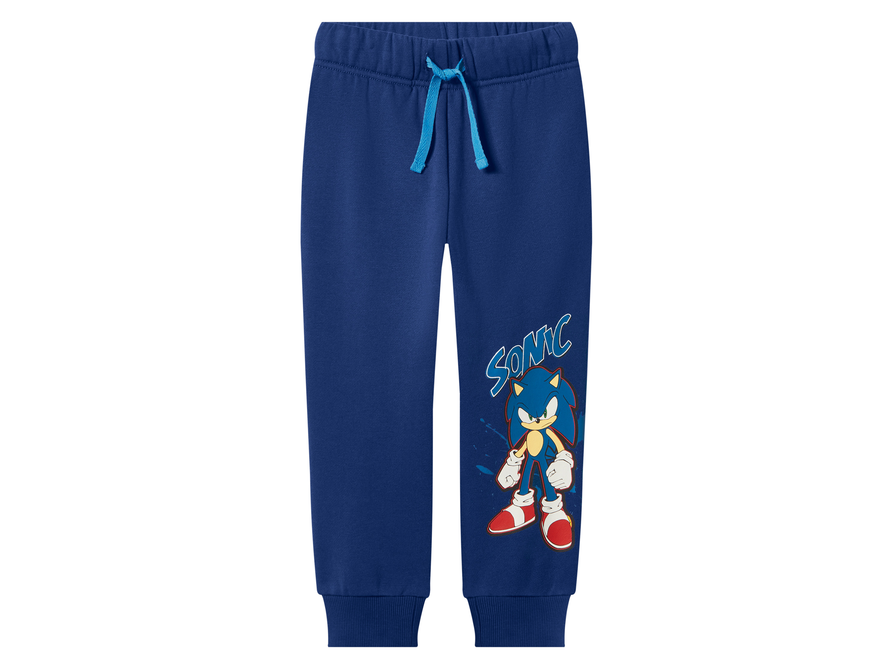 Spodnie dresowe dziecięce z kolekcji Sonic Granatowy, 122/128