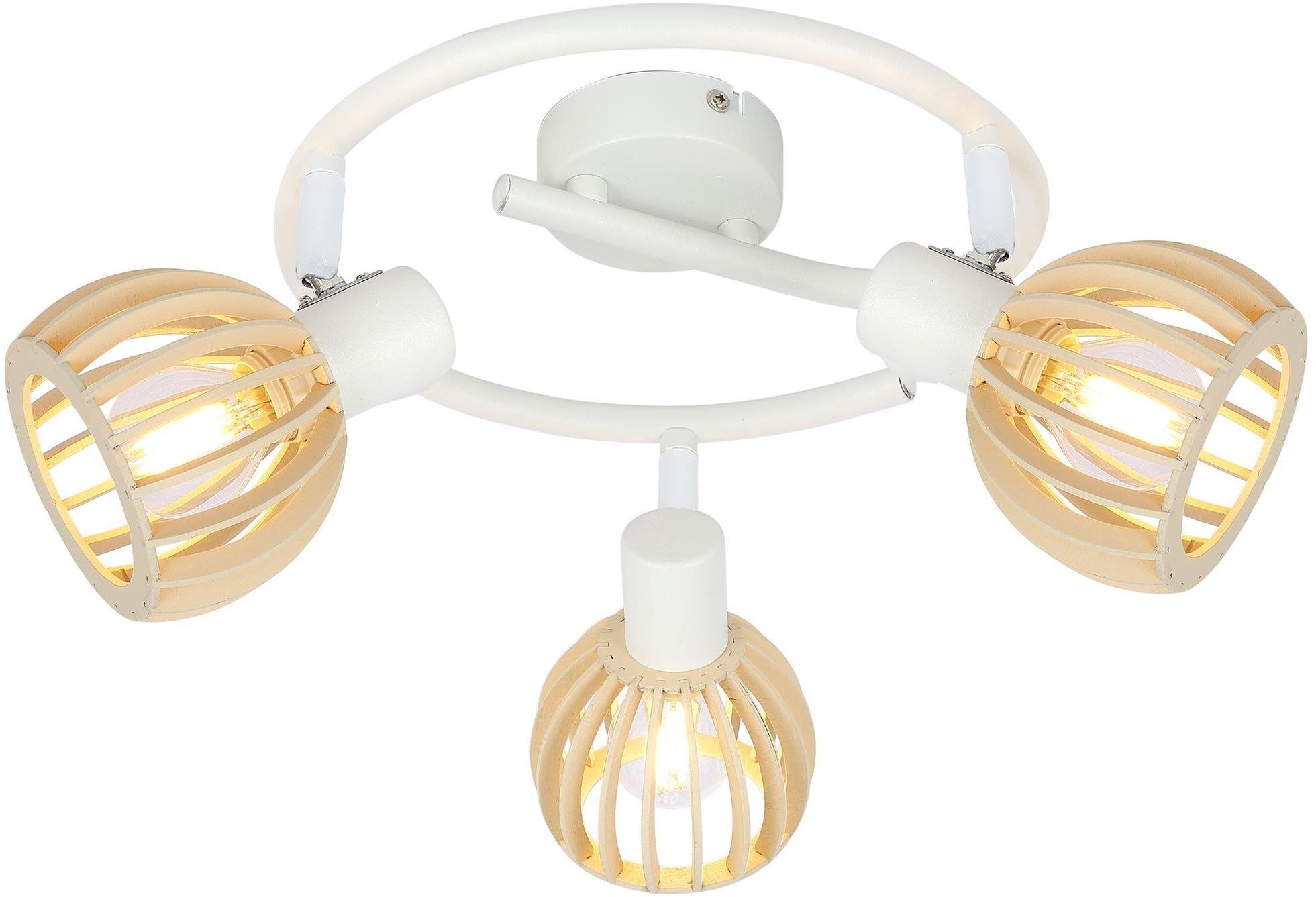 Darmowa Dostawa - Lampa podsufitowa 3x25 W biały Candellux Atarri 9868125