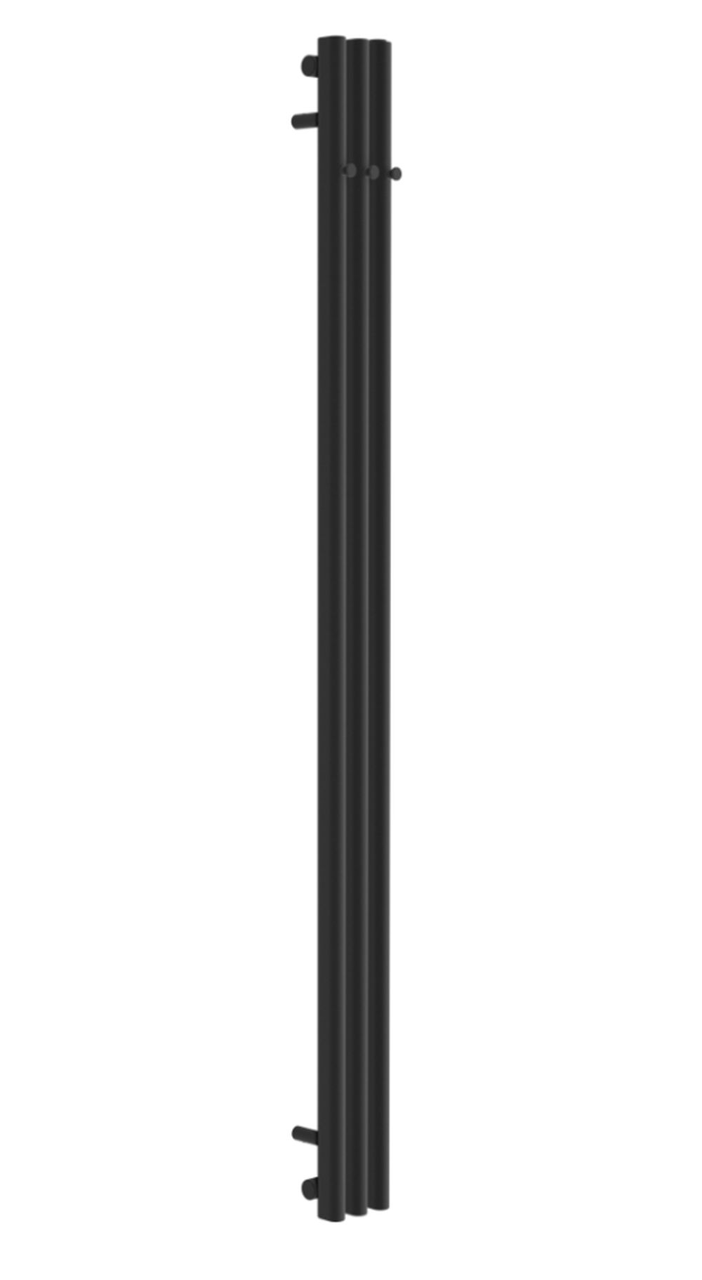 Darmowa Dostawa - Grzejnik łazienkowy dekoracyjny 180x13 cm czarny Excellent Verdi GREXVE180133SPBL