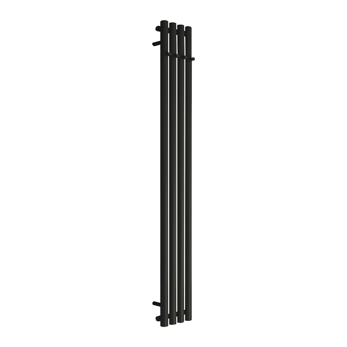 Darmowa Dostawa - Grzejnik łazienkowy dekoracyjny 150x20.5 cm czarny mat Oltens Stang 55020300
